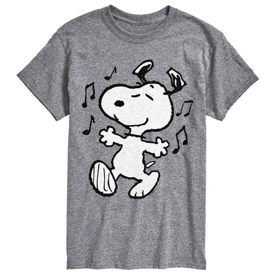 Peanuts - Snoopy Dancing - Men's Short Sleeve Graphic T-Shirt