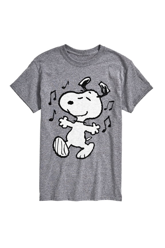 - Snoopy Dancing - Men's Short Sleeve Graphic T-Shirt