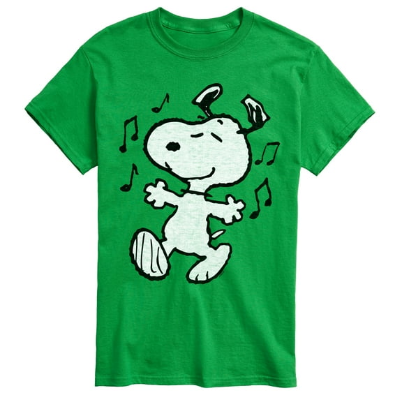 Peanuts - Snoopy Dancing - Men's Short Sleeve Graphic T-Shirt