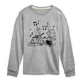 thumbnail image 1 of Peanuts - Snoopy Dancing - Toddler & Youth Long Sleeve Graphic T-Shirt, 1 of 5