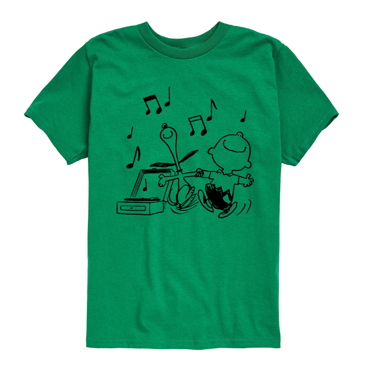 Peanuts - Snoopy Dancing - Toddler & Youth Short Sleeve Graphic T-Shirt ...