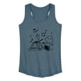 thumbnail image 1 of Peanuts - Snoopy Dancing - Women's Racerback Tank Top, 1 of 6