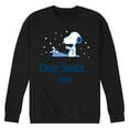 thumbnail image 1 of Peanuts - Snoopy Dear Santa - Men's Crew Fleece Sweatshirt, 1 of 5