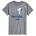 thumbnail image 1 of Peanuts - Snoopy Dear Santa - Men's Short Sleeve Graphic T-Shirt, 1 of 5