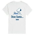 thumbnail image 1 of Peanuts - Snoopy Dear Santa - Men's Short Sleeve Graphic T-Shirt, 1 of 5