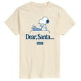thumbnail image 1 of Peanuts - Snoopy Dear Santa - Men's Short Sleeve Graphic T-Shirt, 1 of 5