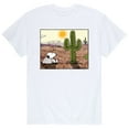 thumbnail image 1 of Peanuts - Snoopy Desert Landscape - Men's Short Sleeve Graphic T-Shirt, 1 of 5