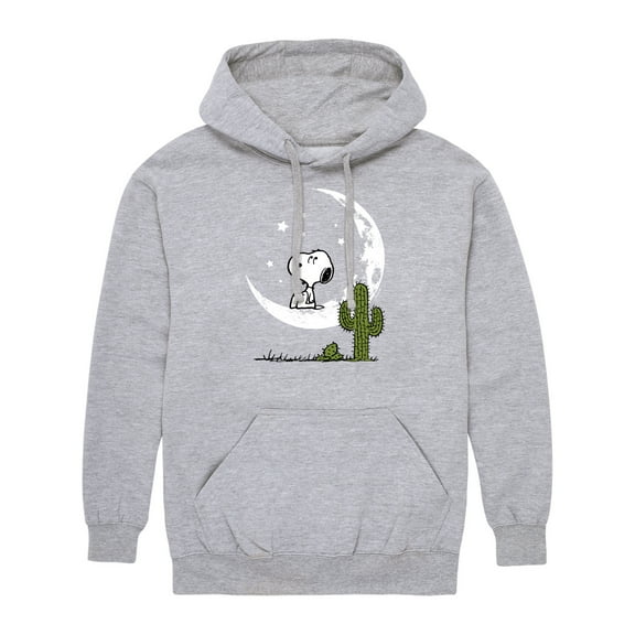 Peanuts - Snoopy Desert On Moon - Men's Pullover Hoodie
