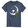 thumbnail image 1 of Peanuts - Snoopy Desert On Moon - Men's Short Sleeve Graphic T-Shirt, 1 of 5