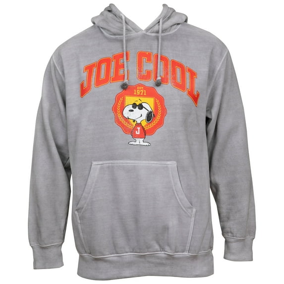 Peanuts Snoopy Dog Joe Cool Hooded Sweatshirt-3XLarge