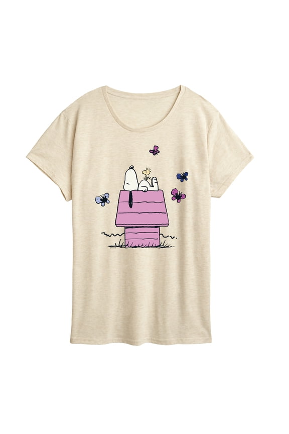 - Snoopy Doghouse - Women's Short Sleeve Graphic T-Shirt