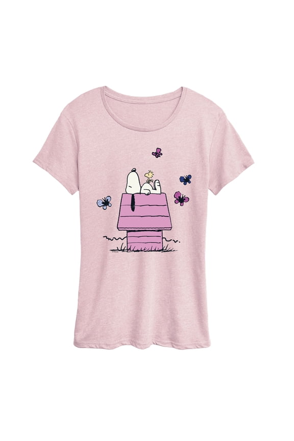 - Snoopy Doghouse - Women's Short Sleeve Graphic T-Shirt