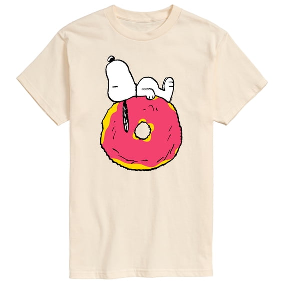 Peanuts - Snoopy Donut - Men's Short Sleeve Graphic T-Shirt