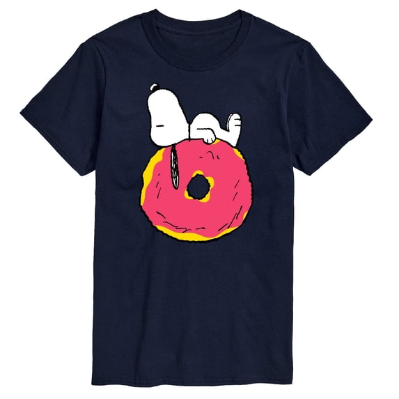 Peanuts - Snoopy Donut - Men's Short Sleeve Graphic T-Shirt