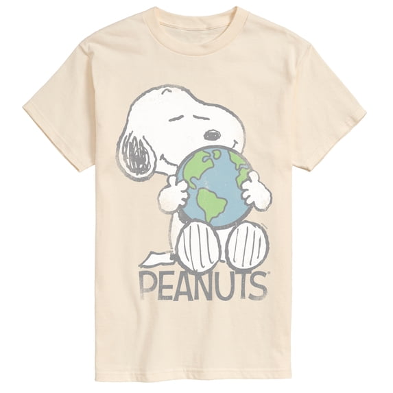 Peanuts - Snoopy Earth - Men's Short Sleeve Graphic T-Shirt