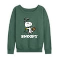 thumbnail image 1 of Peanuts - Snoopy Easter Basket - Women's Lightweight French Terry Long Sleeve Shirt, 1 of 5