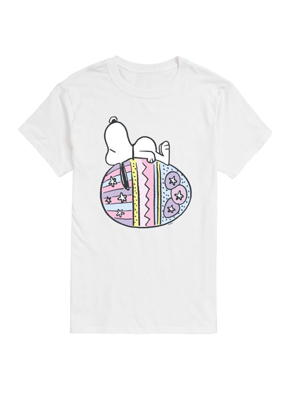 - Snoopy Easter Egg Men's Short Sleeve Graphic T-Shirt