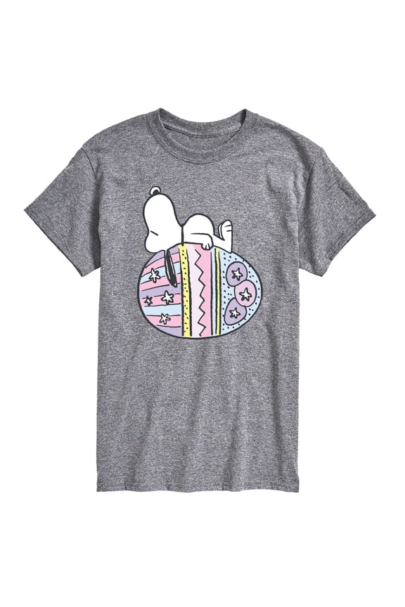 - Snoopy Easter Egg - Men's Short Sleeve Graphic T-Shirt