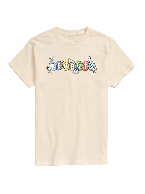 - Snoopy Eggs Men's Short Sleeve Graphic T-Shirt