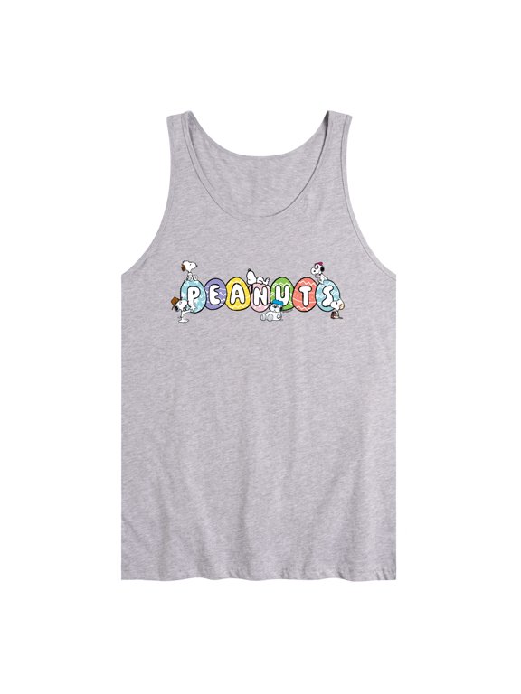 - Snoopy Eggs Men's Graphic Tank Top