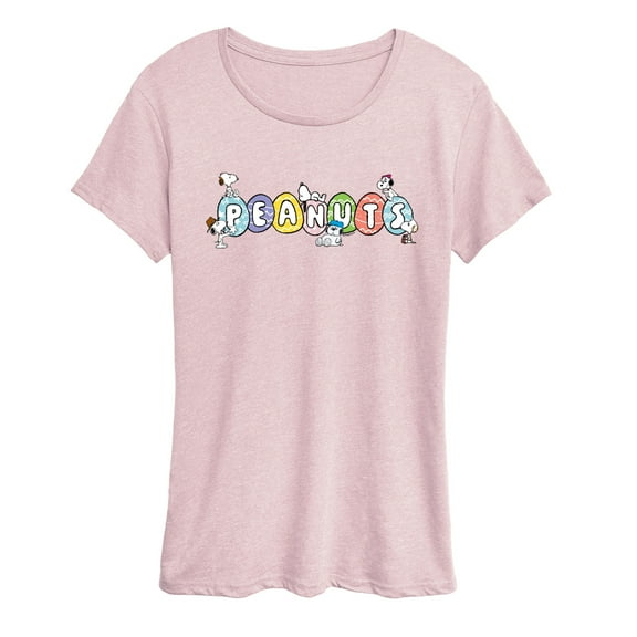 Peanuts - Snoopy Eggs - Women's Short Sleeve Graphic T-Shirt
