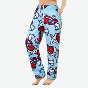 PEANUTS Snoopy Family Matching Pajamas Holiday Festive Nightwear Sleepwear Pants for Christmas with Woodstock Charlie Brown Linus for Men Women Kids Baby (Blue Big Bear, L)