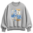 thumbnail image 1 of Peanuts - Snoopy Fashion Sketchbook Oversized Fleece Crew Sweatshirt, 1 of 4