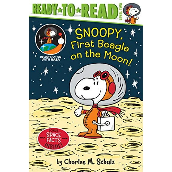 Pre-Owned Snoopy, First Beagle on the Moon!: Ready-To-Read Level 2 (Paperback) 1534445161 9781534445161