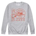 thumbnail image 1 of Peanuts - Snoopy Flag Logo - Men's Crew Neck Fleece Pullover, 1 of 5