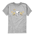 thumbnail image 1 of Peanuts - Snoopy Floral - Youth Boys Short Sleeve Graphic T-Shirt, 1 of 5