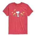 thumbnail image 1 of Peanuts - Snoopy Floral - Youth Boys Short Sleeve Graphic T-Shirt, 1 of 5