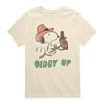 thumbnail image 1 of Peanuts - Snoopy Giddy Up - Youthshort Sleeve Graphic T-Shirt, 1 of 4