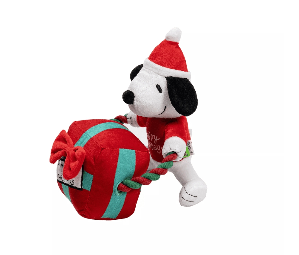 Peanuts Snoopy Gift Rope Plush Dog Toy — free download