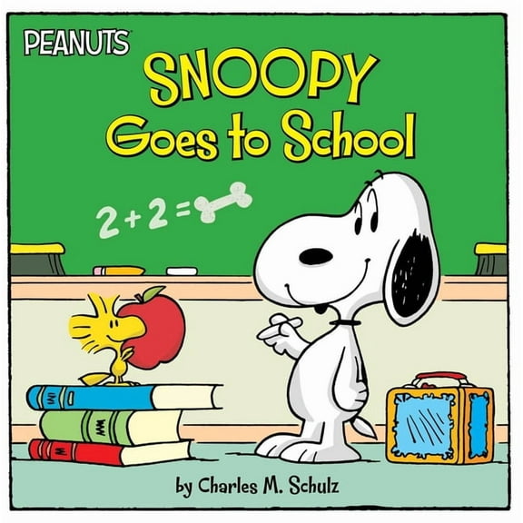 Peanuts Snoopy Goes to School, (Paperback)