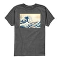 thumbnail image 1 of Peanuts - Snoopy Great Wave - Youth Boys Short Sleeve Graphic T-Shirt, 1 of 5
