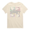 thumbnail image 1 of Peanuts - Snoopy Grid Boys' Short Sleeve Graphic T-Shirt, 1 of 4