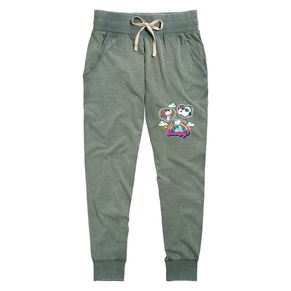 Peanuts - Snoopy Groovy Badges - Women's Jersey Jogger Pant
