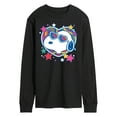 thumbnail image 1 of Peanuts - Snoopy Groovy Heart - Men's Long Sleeve T-Shirt, 1 of 5