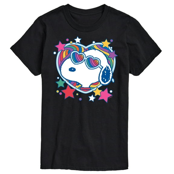 Peanuts - Snoopy Groovy Heart - Men's Short Sleeve Graphic T-Shirt
