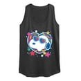 thumbnail image 1 of Peanuts - Snoopy Groovy Heart - Women's Racerback Tank Top, 1 of 5