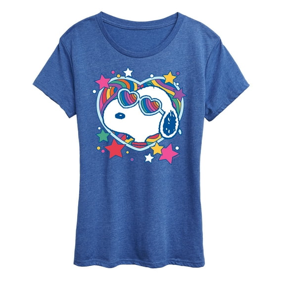 Peanuts - Snoopy Groovy Heart - Women's Short Sleeve Graphic T-Shirt
