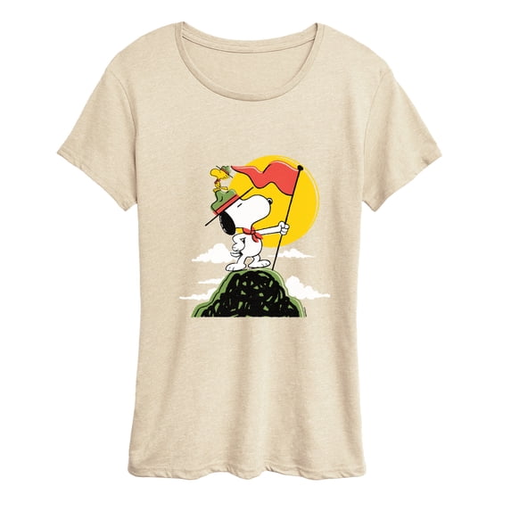 Peanuts - Snoopy Guide - Women's Short Sleeve Graphic T-Shirt