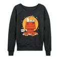 thumbnail image 1 of Peanuts - Snoopy Halloween Dog House - Women's Lightweight French Terry Long Sleeve Shirt, 1 of 6