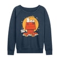 thumbnail image 1 of Peanuts - Snoopy Halloween Dog House - Women's Lightweight French Terry Long Sleeve Shirt, 1 of 6