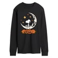 thumbnail image 1 of Peanuts - Snoopy Halloween Moon - Men's Long Sleeve Graphic T-Shirt, 1 of 5