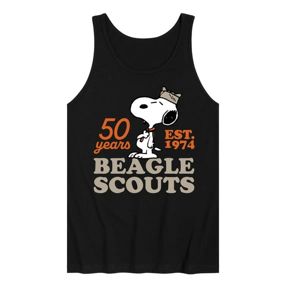 Peanuts - Snoopy Hat Logo - Men's Jersey Tank Top