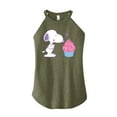 thumbnail image 1 of Peanuts - Snoopy Heart Cupcake - Juniors High Neck Tank Top, 1 of 5