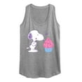 thumbnail image 1 of Peanuts - Snoopy Heart Cupcake - Women's Racerback Tank Top, 1 of 6