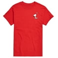 thumbnail image 1 of Peanuts - Snoopy Heart - Men's Short Sleeve Graphic T-Shirt, 1 of 5