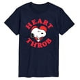 thumbnail image 1 of Peanuts - Snoopy Heart Throb - Men's Short Sleeve Graphic T-Shirt, 1 of 5